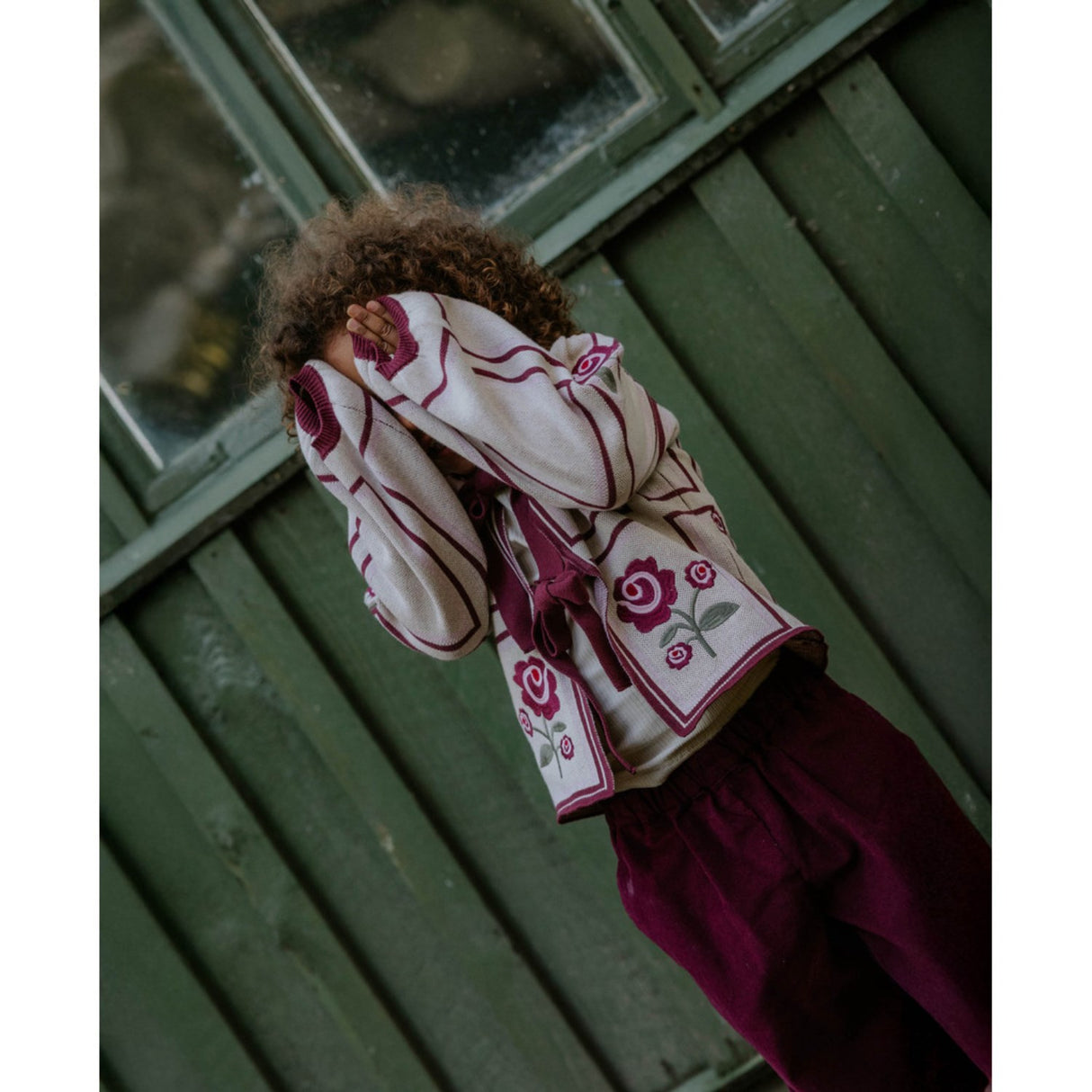 Fliink Burgendy Dolly Byxor