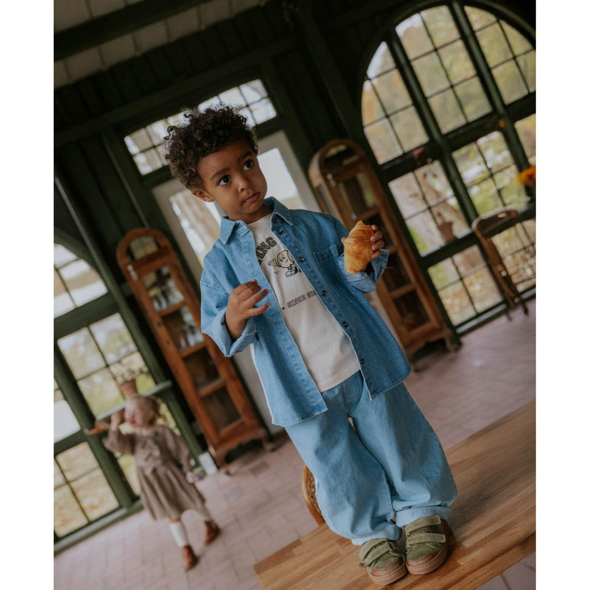 Fliink Medium Denim Blue Donny Byxor