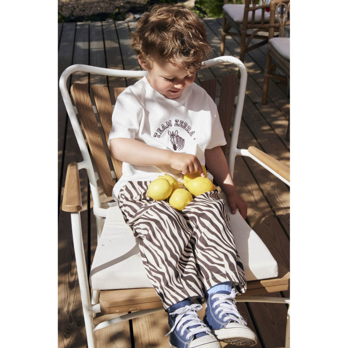 Fliink Zebra Aop Duna Zebra Byxor