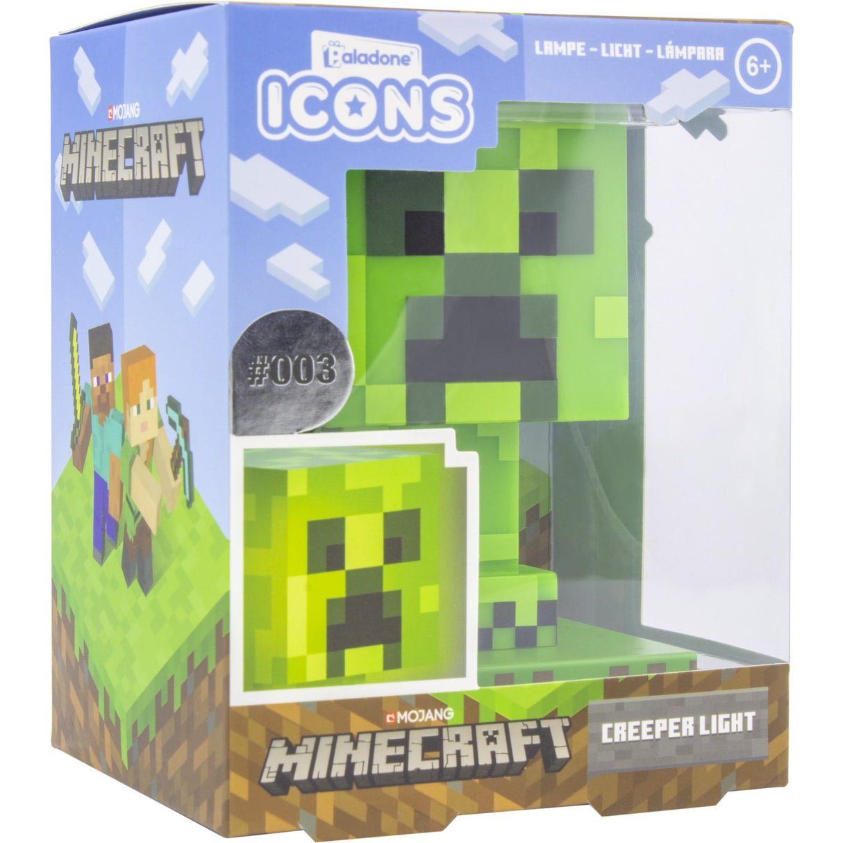 Paladone Icon Light - Minecraft Creeper