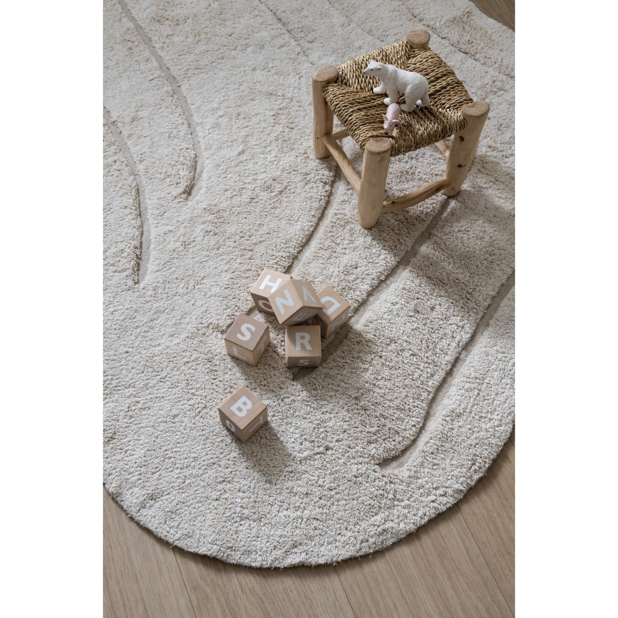 KAS Kopenhagen Natural Waves Rug 120X180