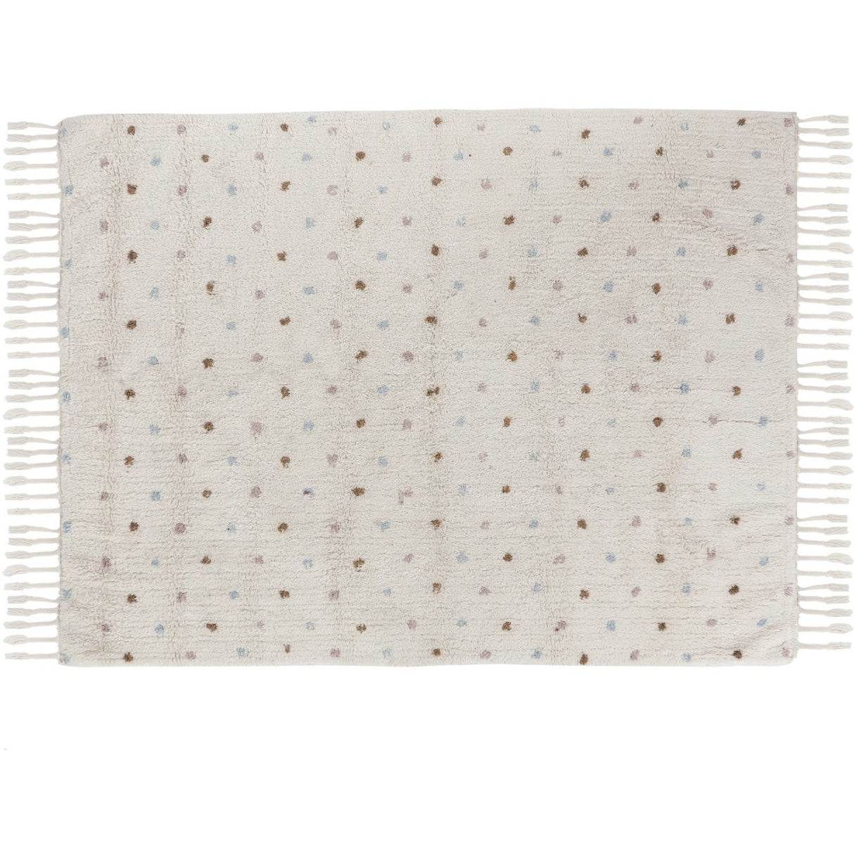 KAS Kopenhagen Natural Multi Dots Färg Rug 120X160