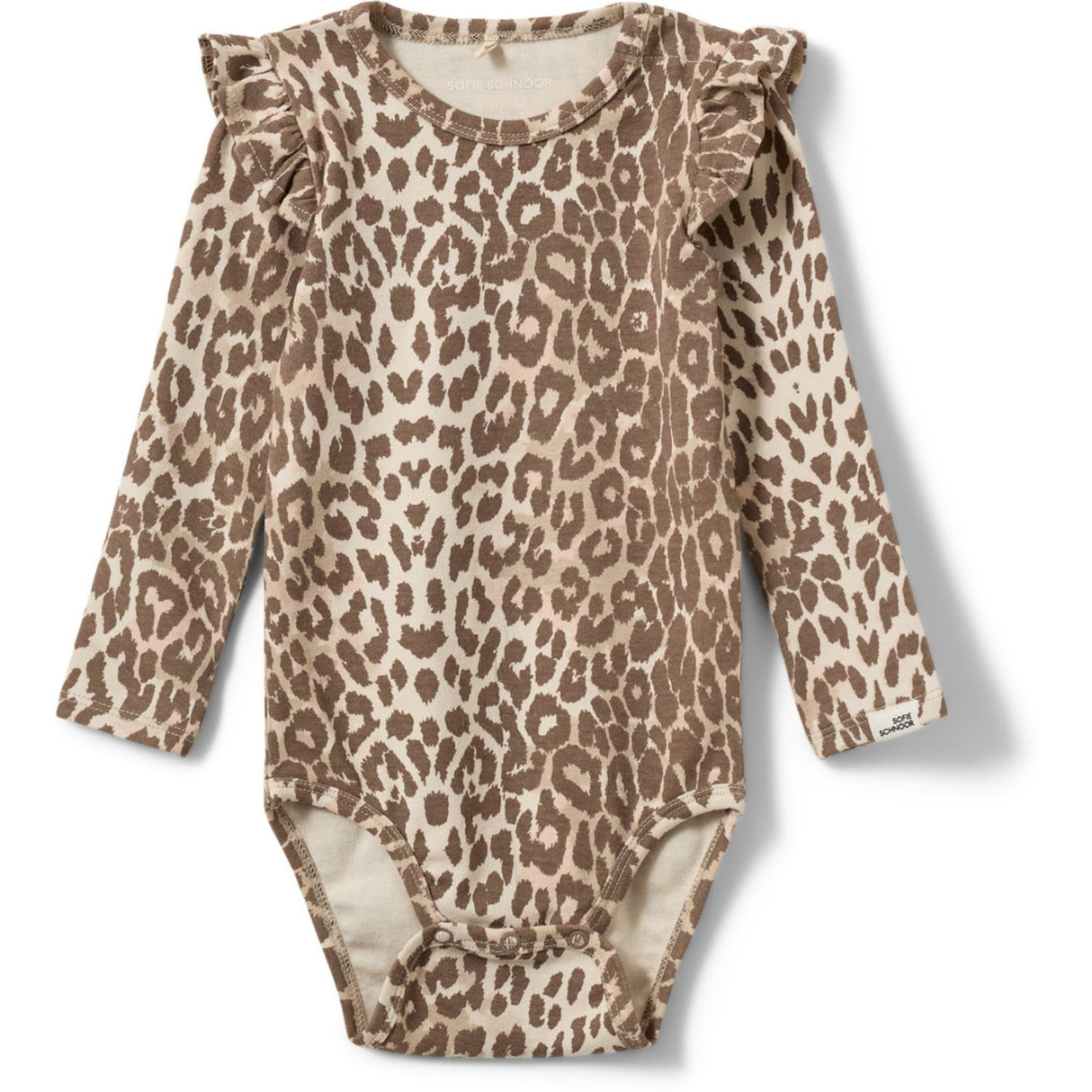Sofie Schnoor Aop Beige Leopard Dictekb Bodystocking