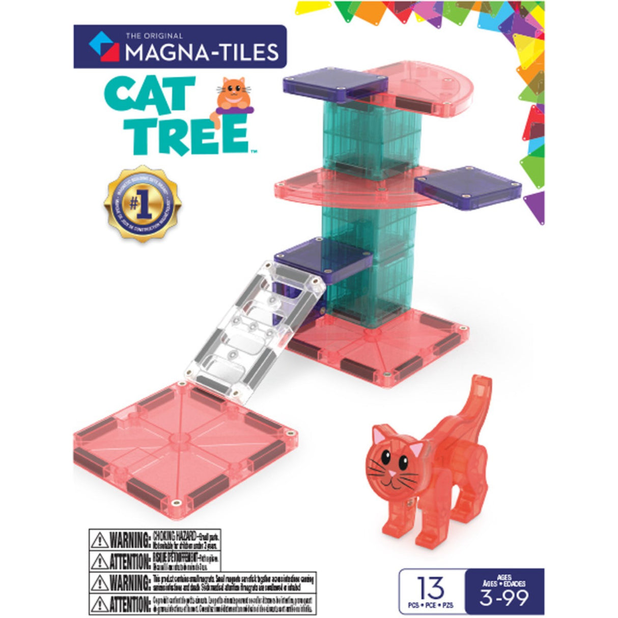 Magna-Tiles® Cat Tree 13 Pcs