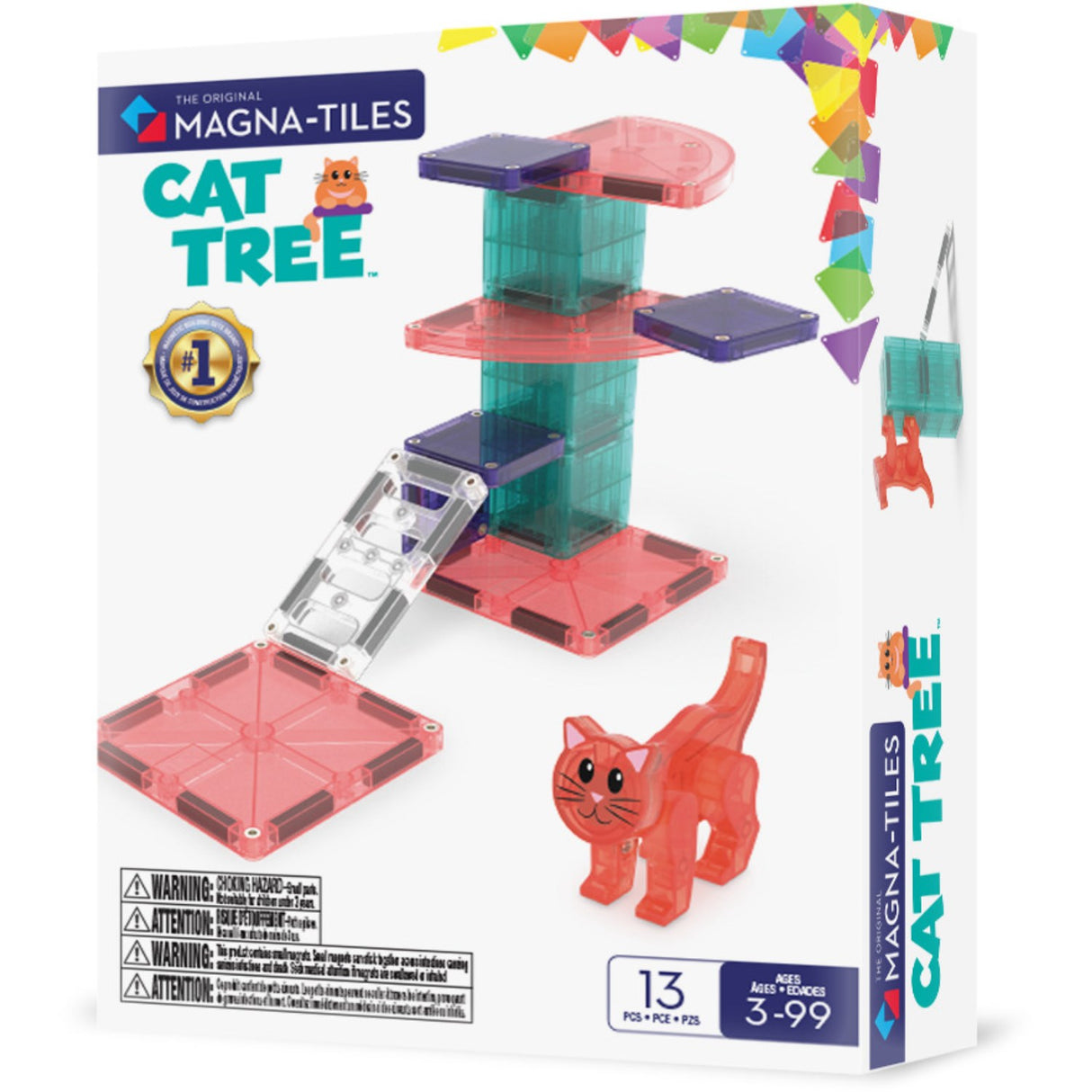 Magna-Tiles® Cat Tree 13 Pcs