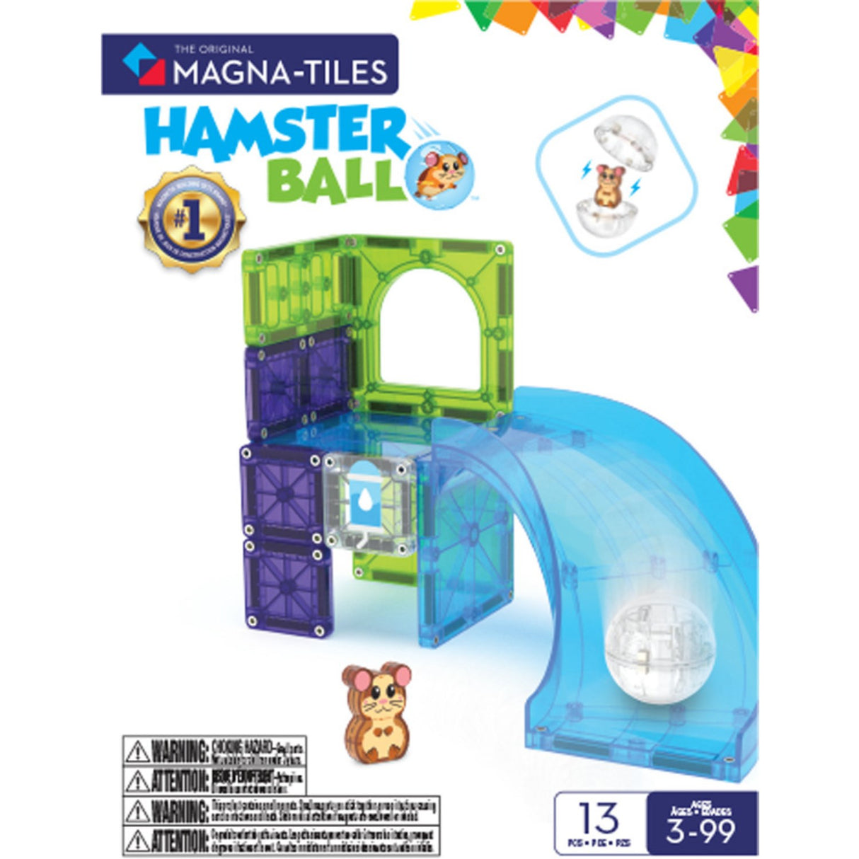 Magna-Tiles® Hamster Boll 13 Pcs