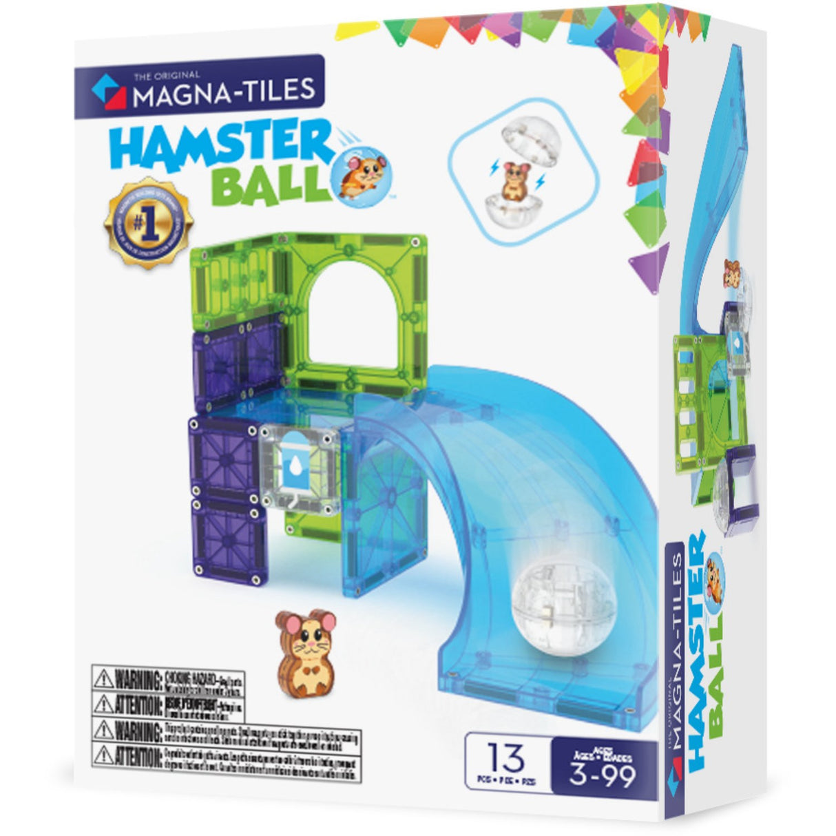 Magna-Tiles® Hamster Boll 13 Pcs