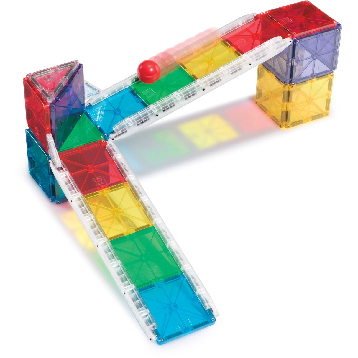 Magna-Tiles® Small Rail Racer 33 Pcs