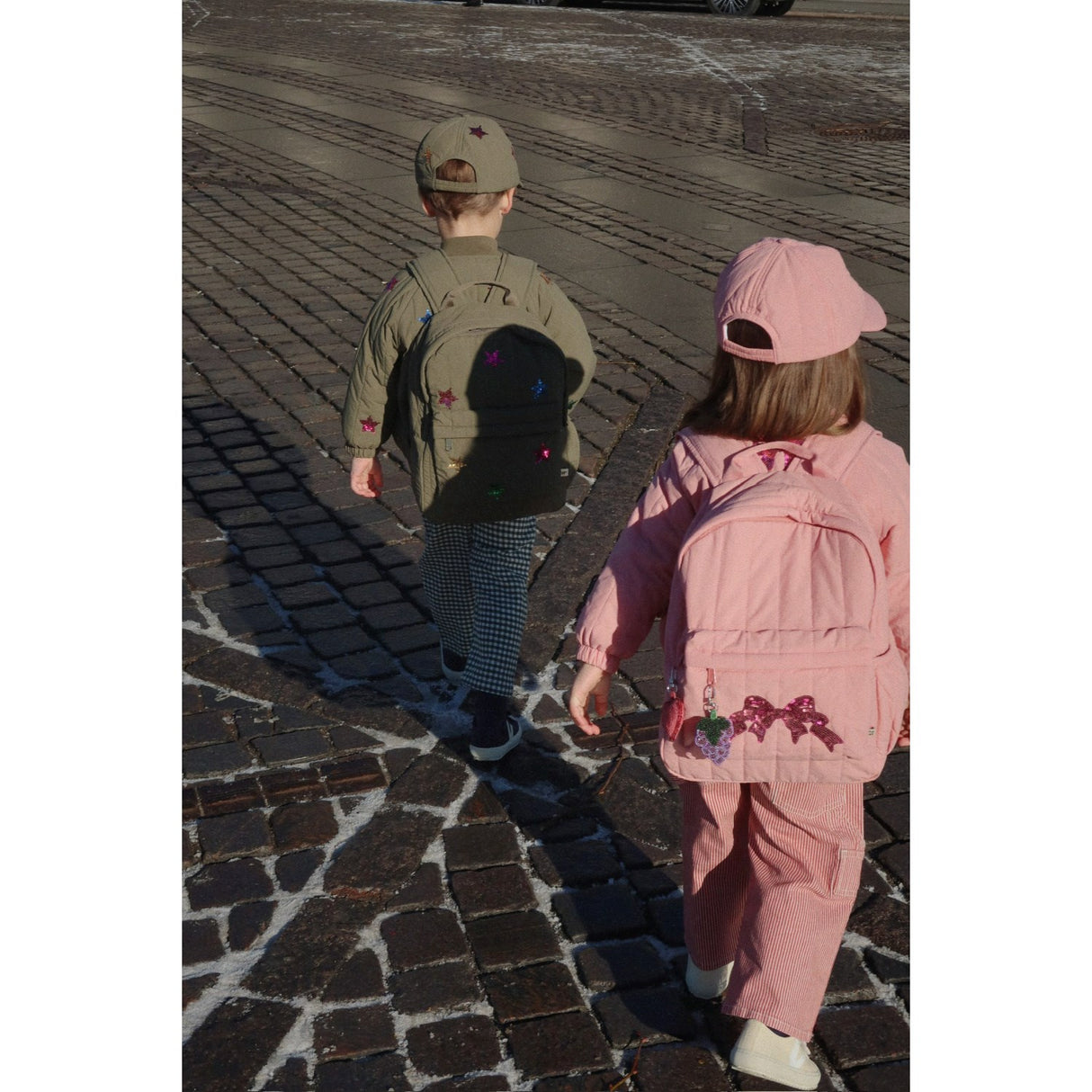 Konges Sløjd Rosette Juno Quiltad Paljet Ryggsäck Midi