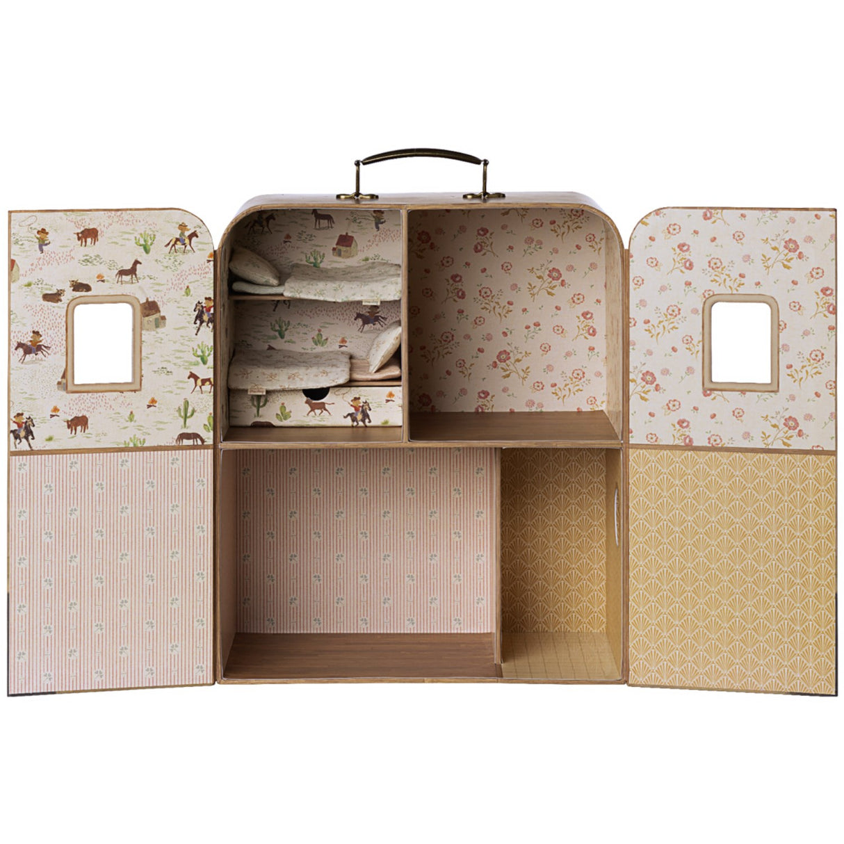 Maileg SuitCasa, Littlesøster Och Lillebror Mus