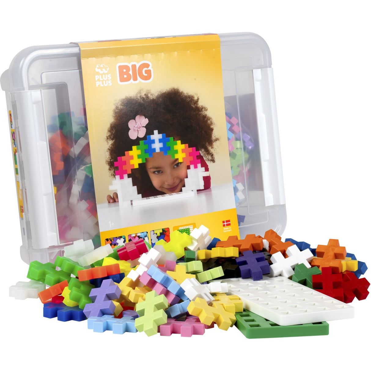 Plus-Plus BIG Förvaring Box Mix / 200 Pcs
