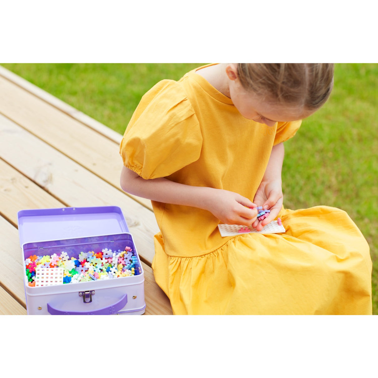 Plus-Plus Resväska Pastel Metal