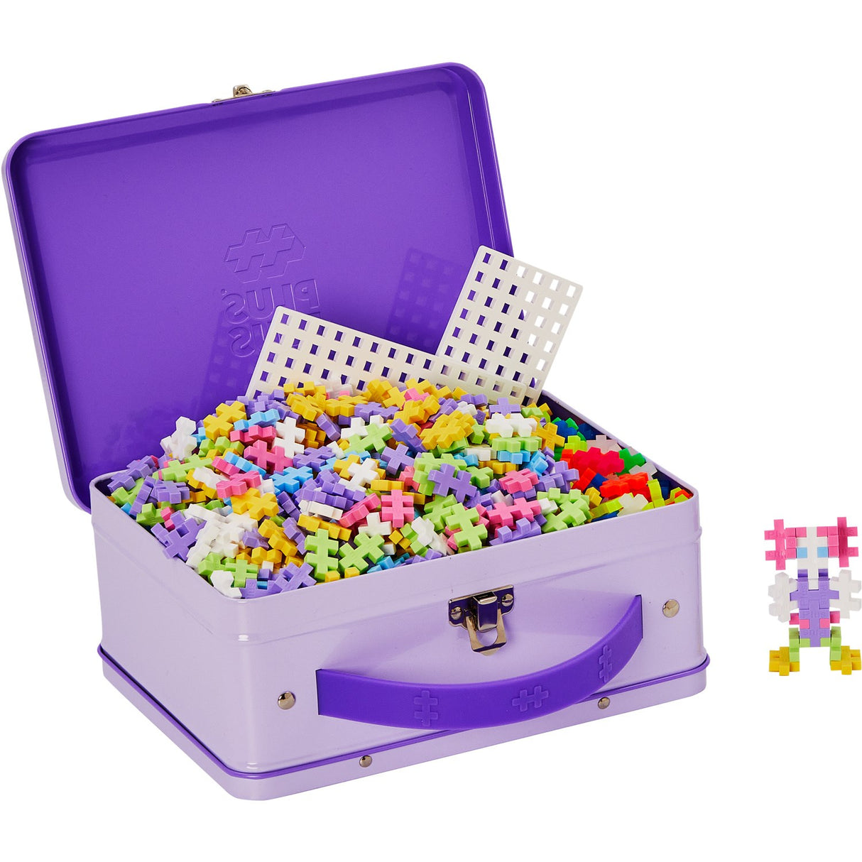 Plus-Plus Resväska Pastel Metal