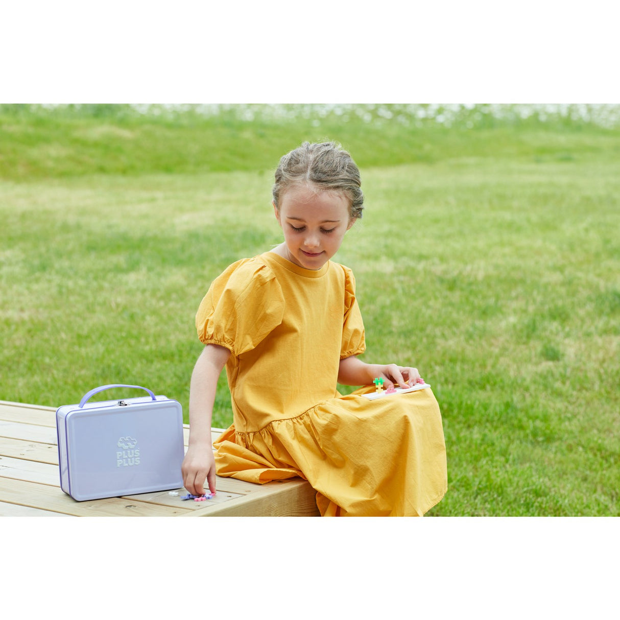 Plus-Plus Resväska Pastel Metal