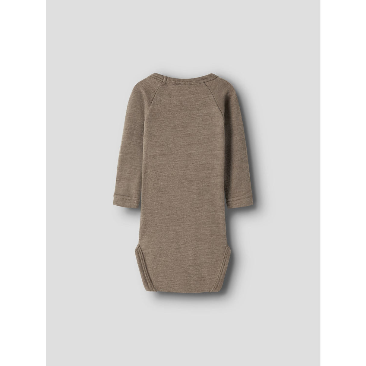 Lil'Atelier Sepia Tint Melange Nbnnester Ull Ls Slim Body Lil
