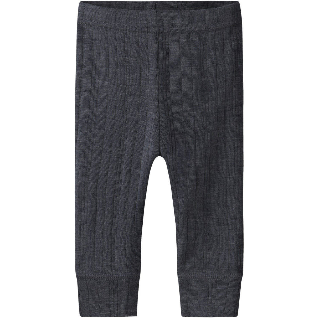 Name It Ombre Blue Wang Ull Needle Long Johns Solid Noos