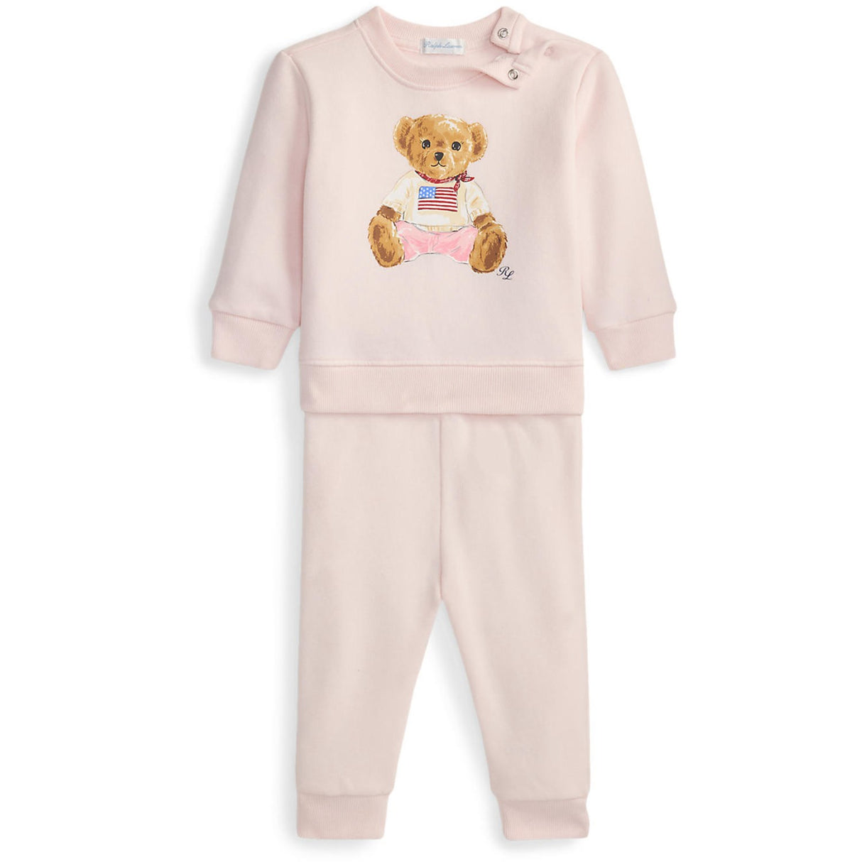 Ralph Lauren Baby Delicate Pink Pant Sett
