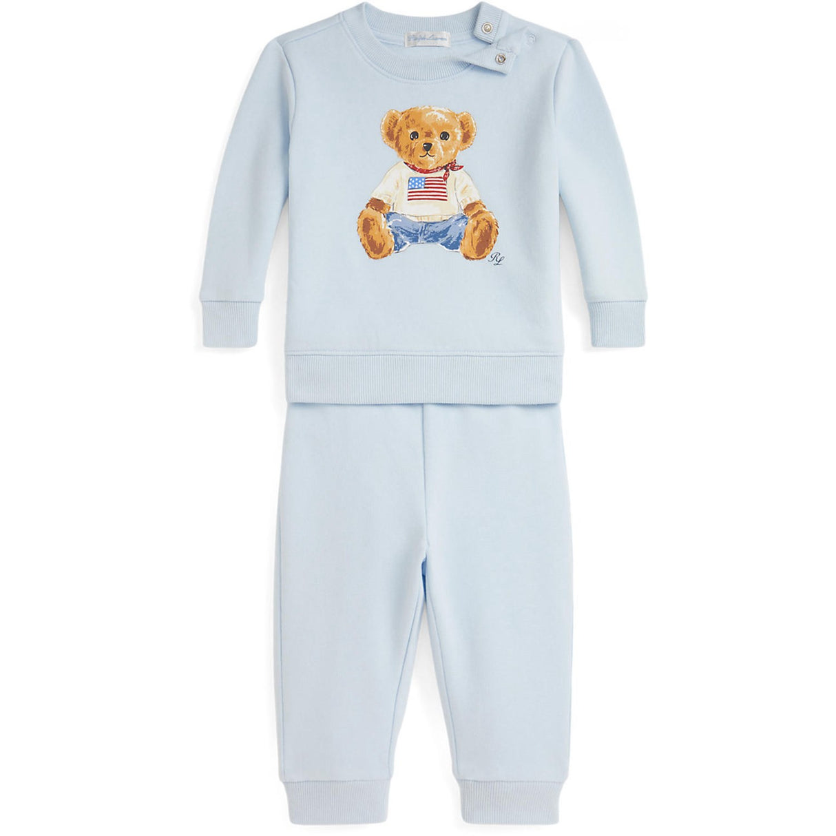 Ralph Lauren Baby Beryl Blue Pant Sett