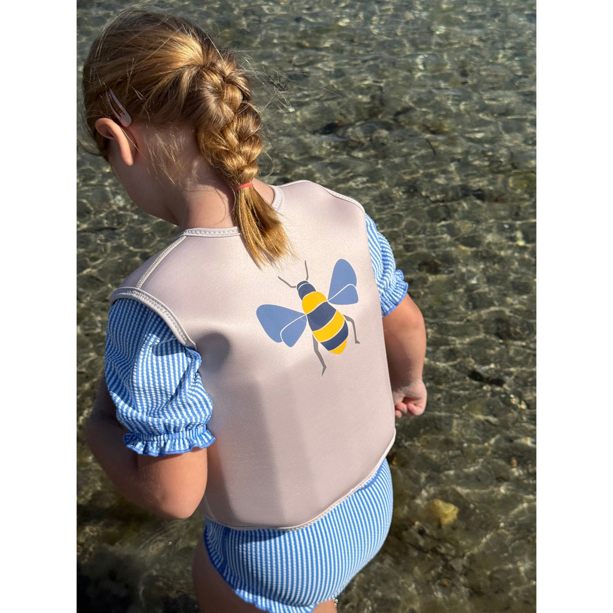 Vanilla COPENHAGEN Beige Honeybee Swim Väst Neoprene