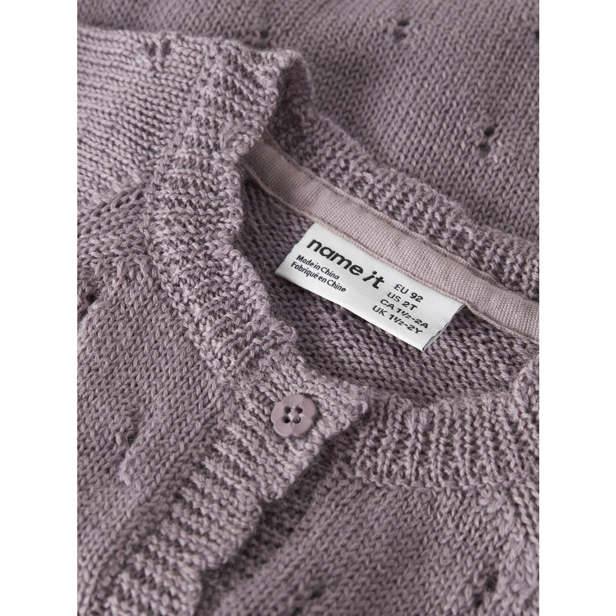 Name It Toadstool Nmfwrilla Ull Ls Stickad Card