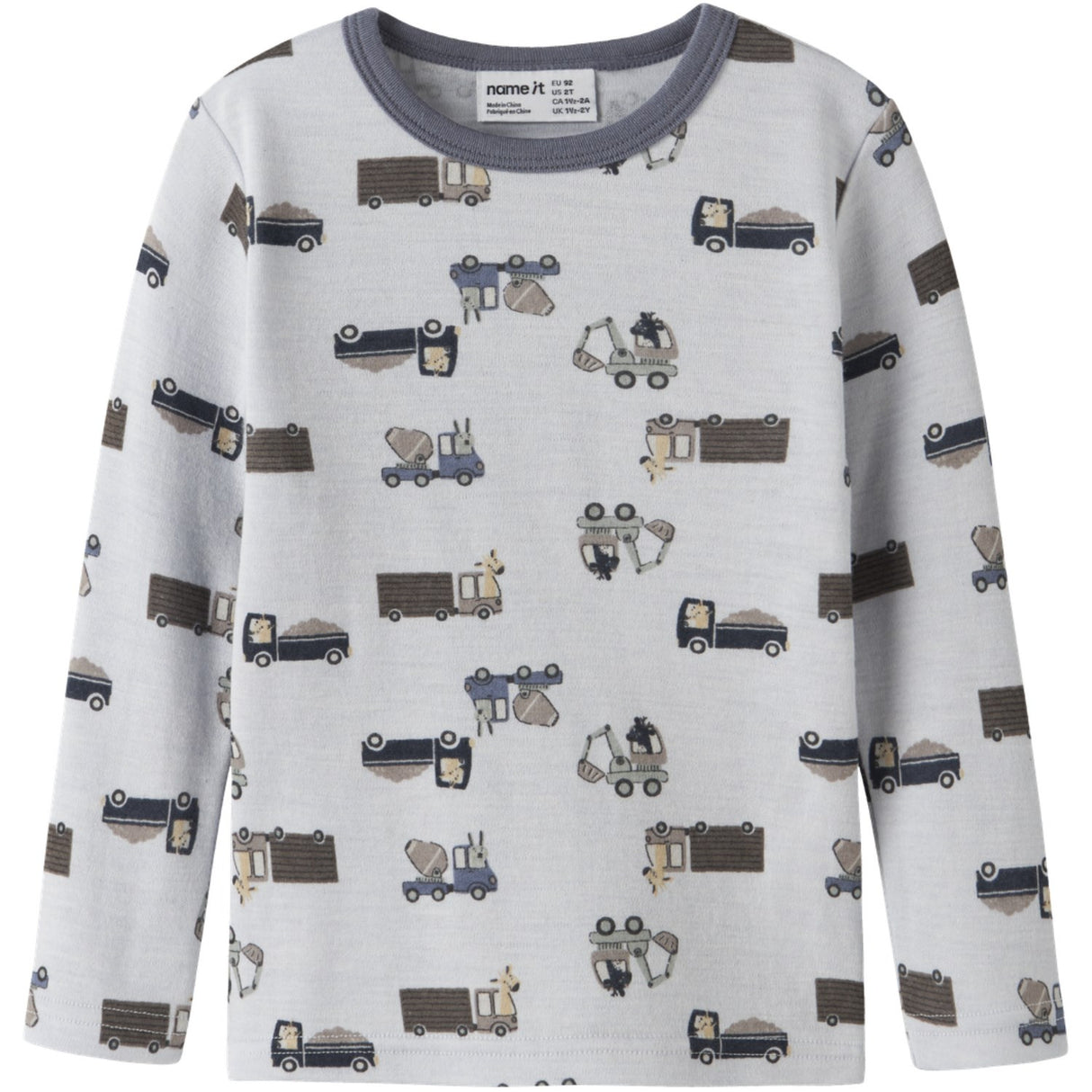 Name It Arctic Ice Animals At Work Nmmwillit Ull Ls Topp