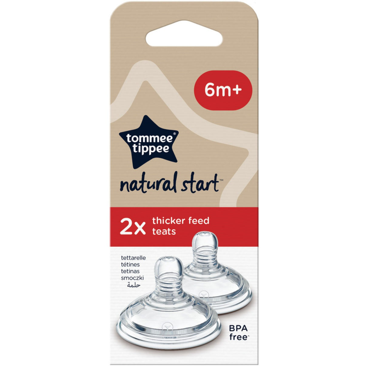 Tommee Tippee Natural Start 2X Thick Feed Teat