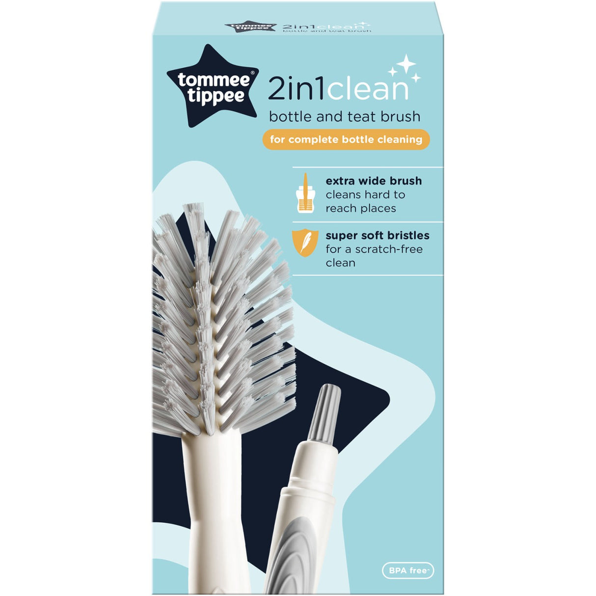 Tommee Tippee Flaska & Teat Brush