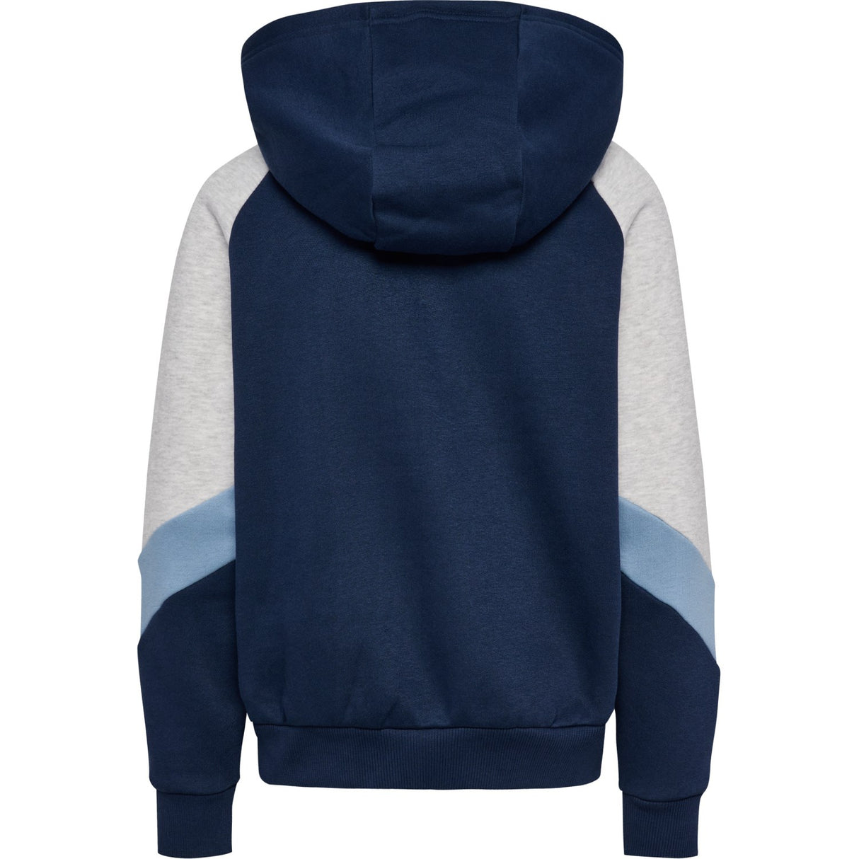 Hummel Dress Blues/Faded Denim Jr Loose Blocked Zip Hoodies