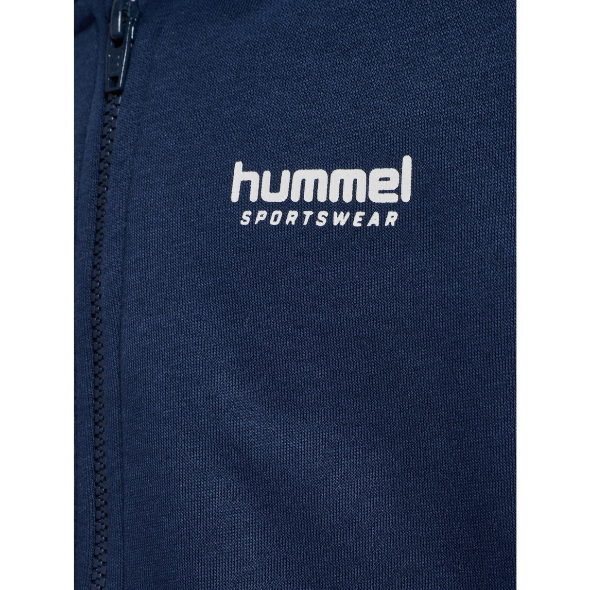 Hummel Dress Blues/Faded Denim Jr Loose Blocked Zip Hoodies