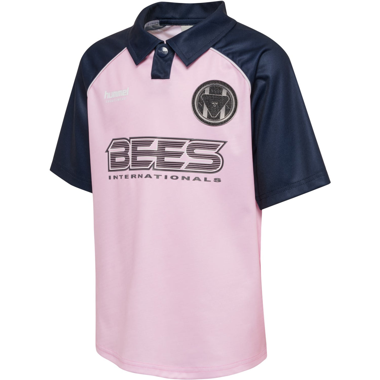Hummel Roseate Spoonbill Jr Loose Tiger Soccer Jersey S/S