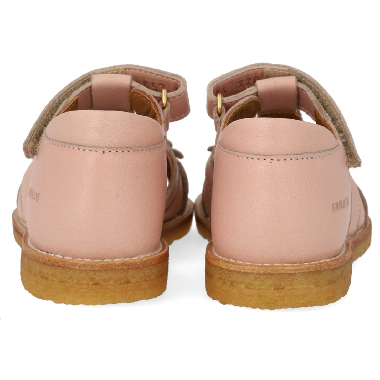 Angulus Sandal Med Lukket Tå Og Blomster