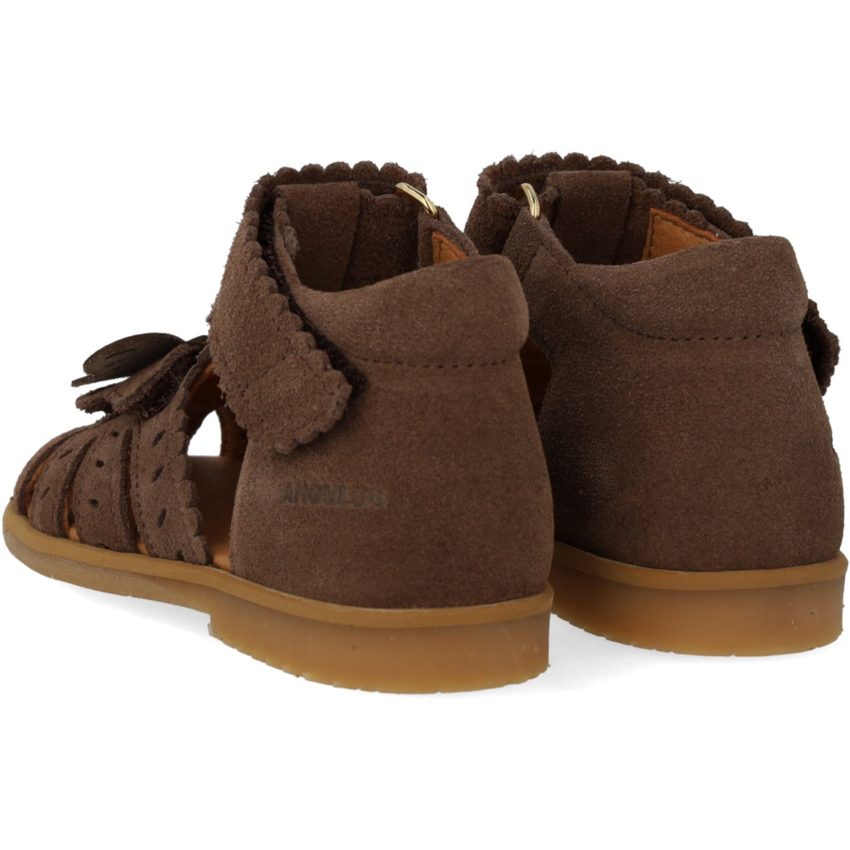 Angulus Sandal Med Sommerfugl Og Dobbelt Kardborreband