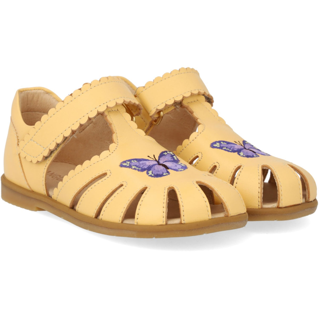 Angulus Sandal Med Lukket Tå Og Sommerfugl