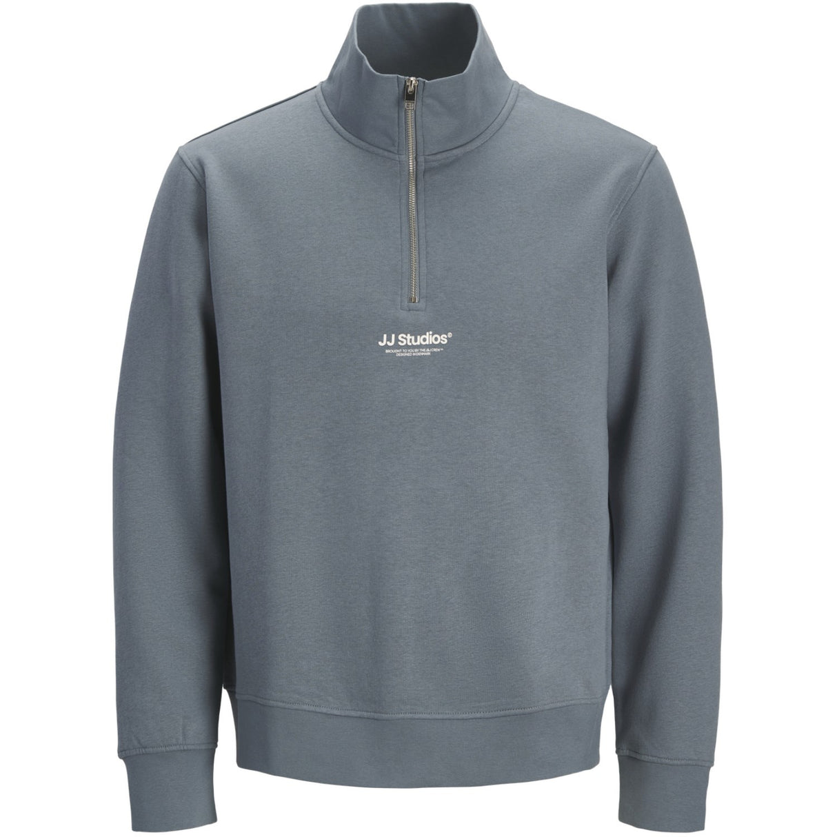 Jack & Jones Junior Blue Mirage Jjesoho Sweat Quarter Zip Hn Noos Jnr