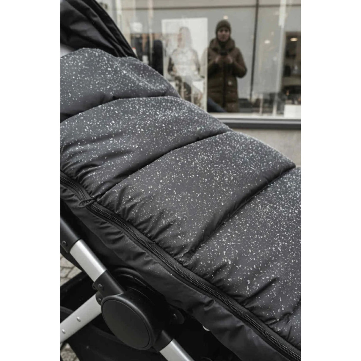 KongWalther Puffer Black Footmuff / Østerbroposen