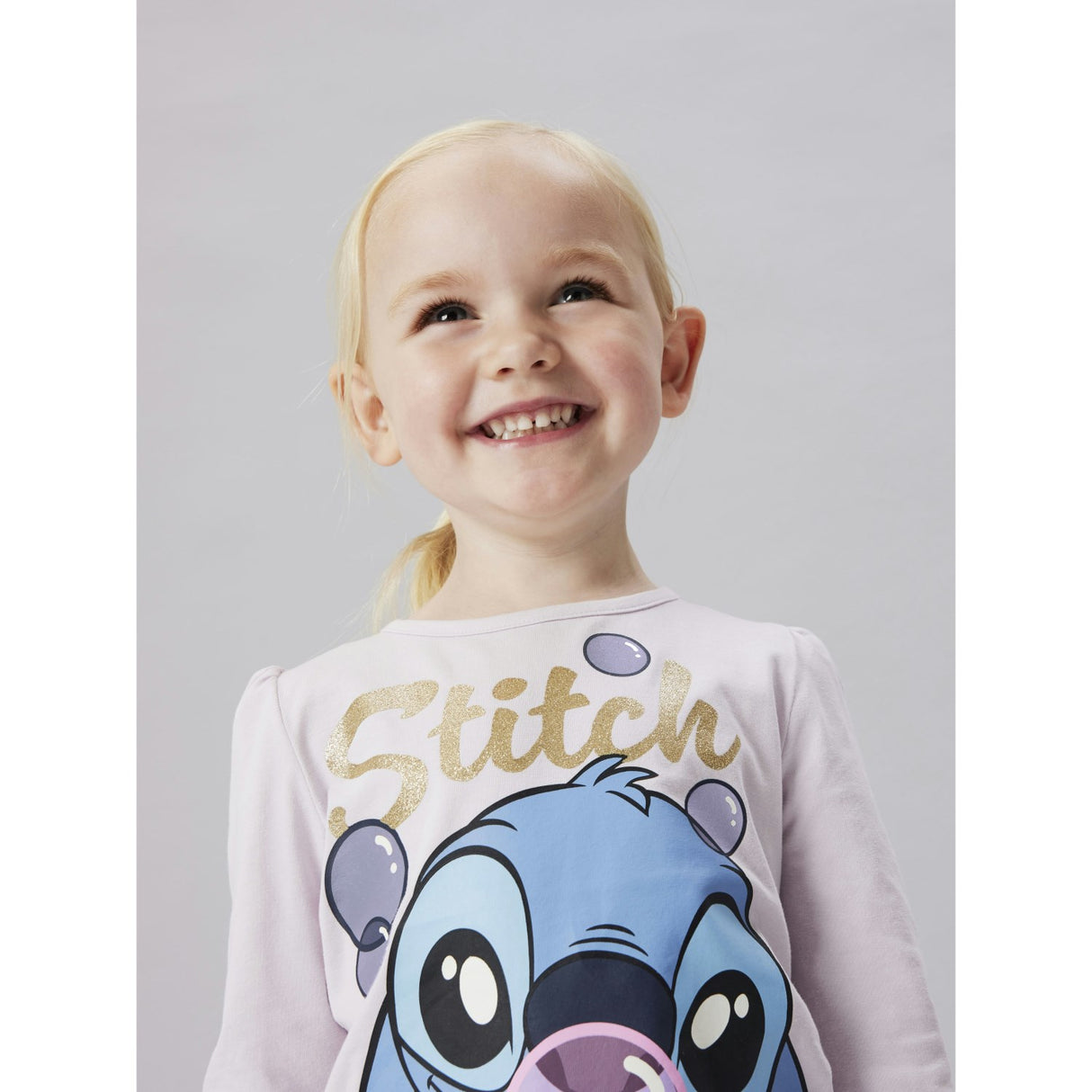 Name It Lavender Fog Nmffufu Stitch Ls Topp Box Wdi