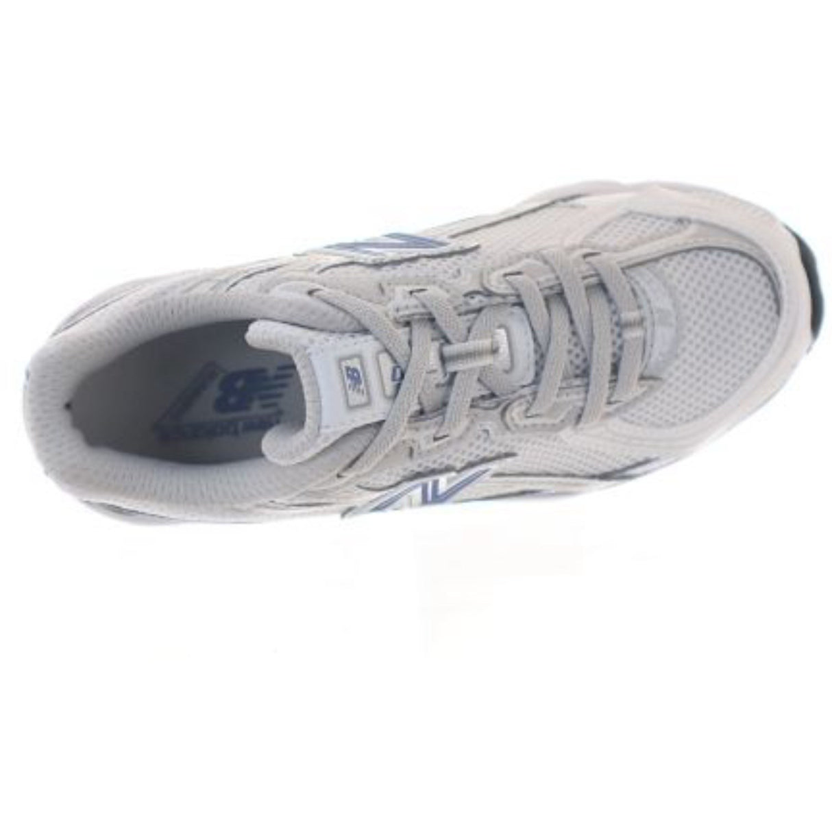 New Balance White New Balance 740 Kids Bungee Lace