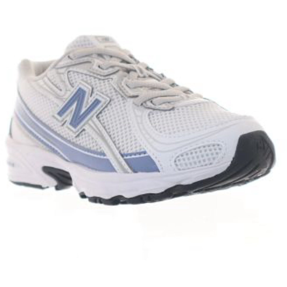 New Balance White New Balance 740 Kids Bungee Lace