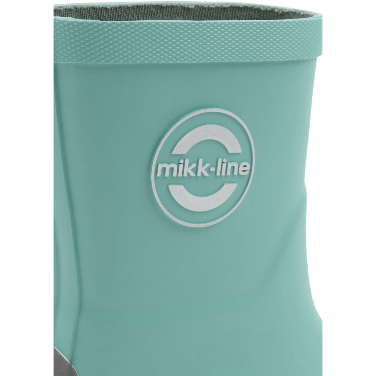 Mikk-Line Stone Blue Gummistövlar Solid - Barefoot