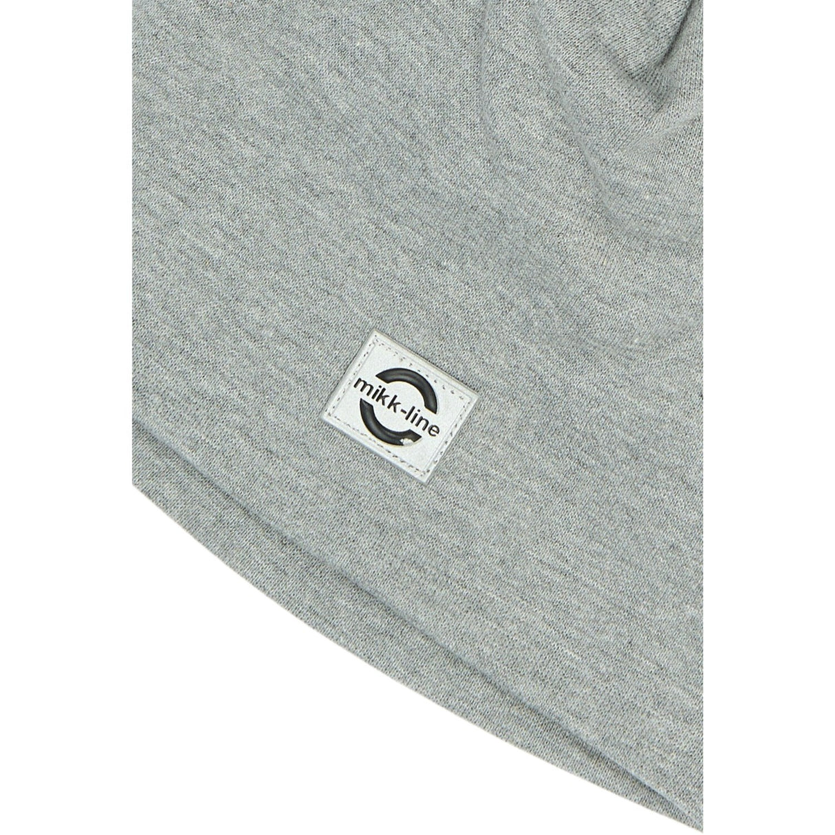 Mikk-Line Light Grey Melange Bomull Mössa - Solid