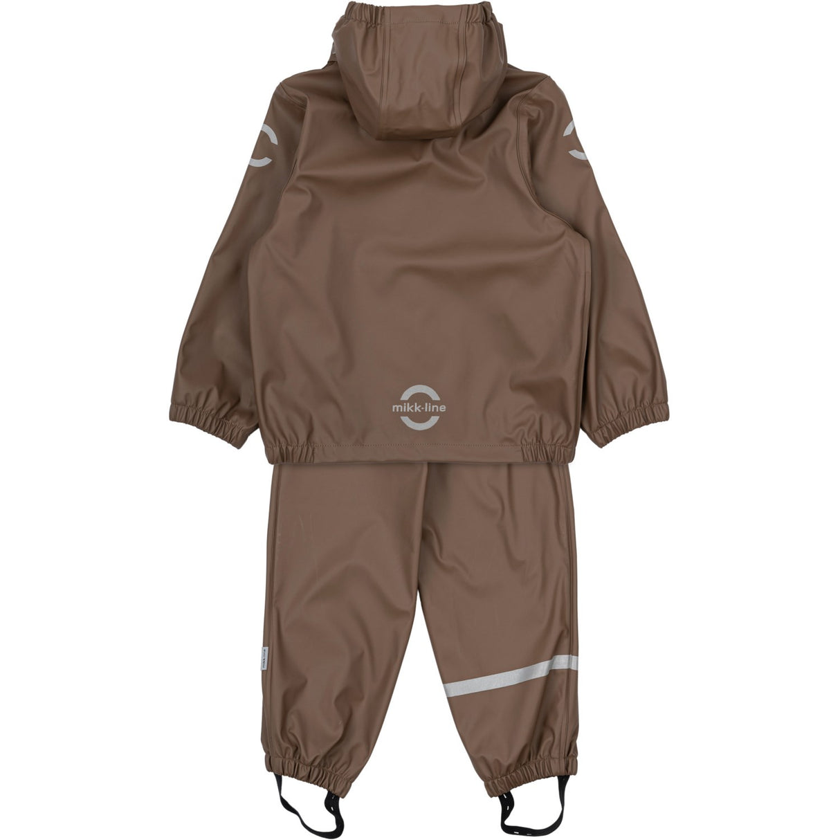 Mikk-Line Chocolate Chip Pu Rain Sett M/ Susp.