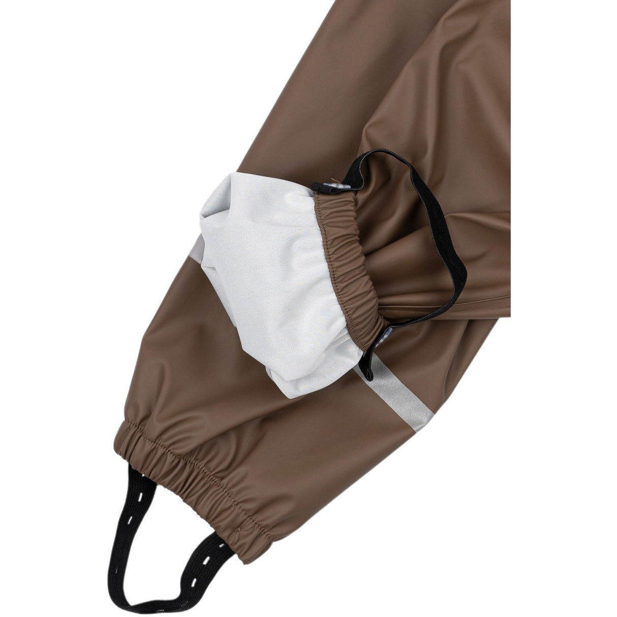 Mikk-Line Chocolate Chip Pu Rain Sett M/ Susp.