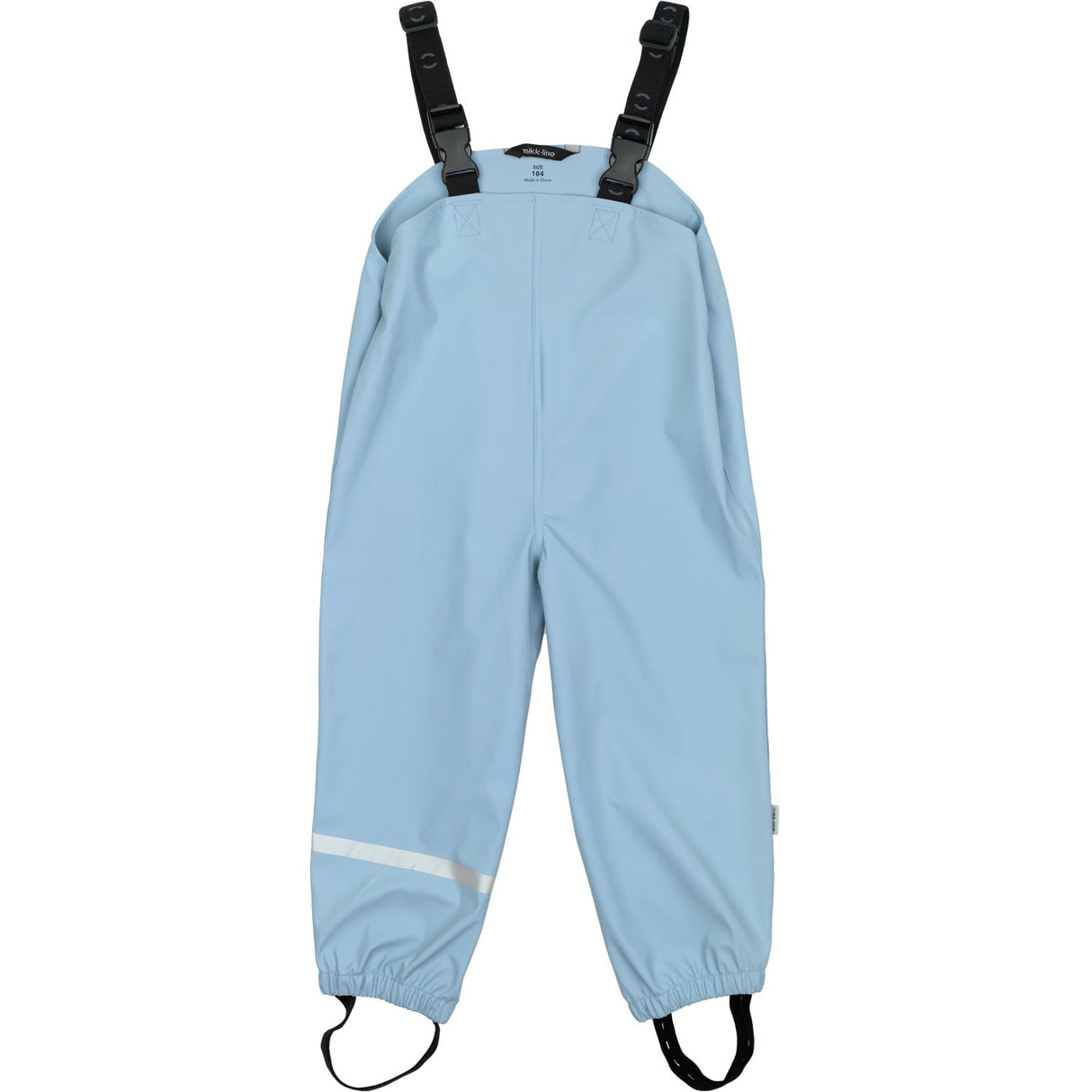 Mikk-Line Faded Denim Pu Rain Sett M/ Susp.