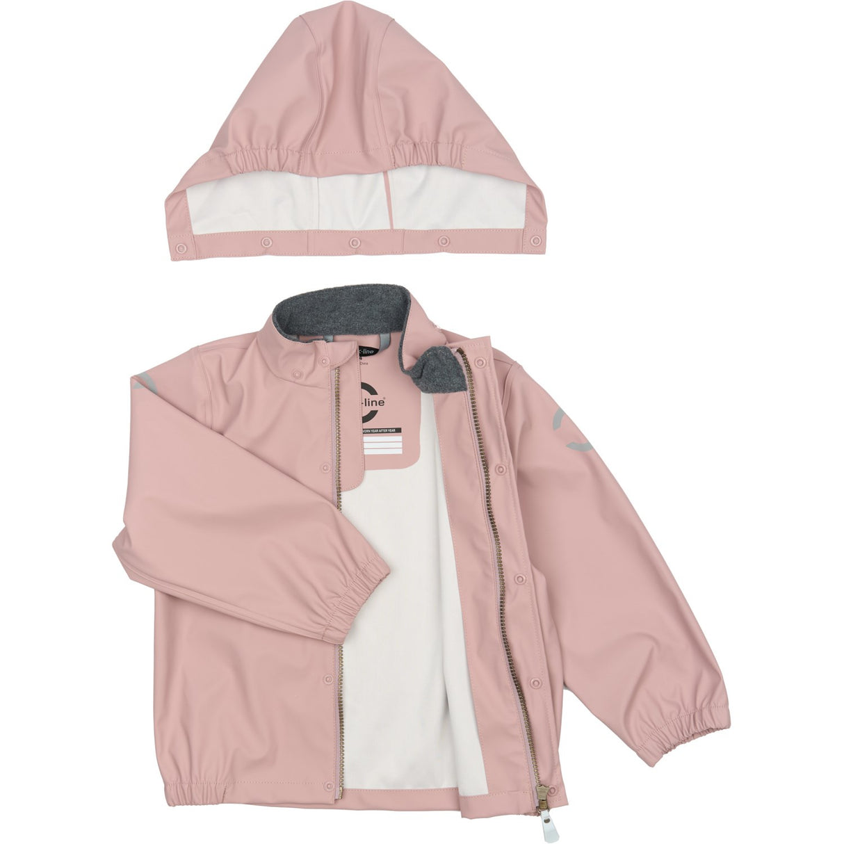 Mikk-Line Woodrose Pu Rain Sett M/ Susp.