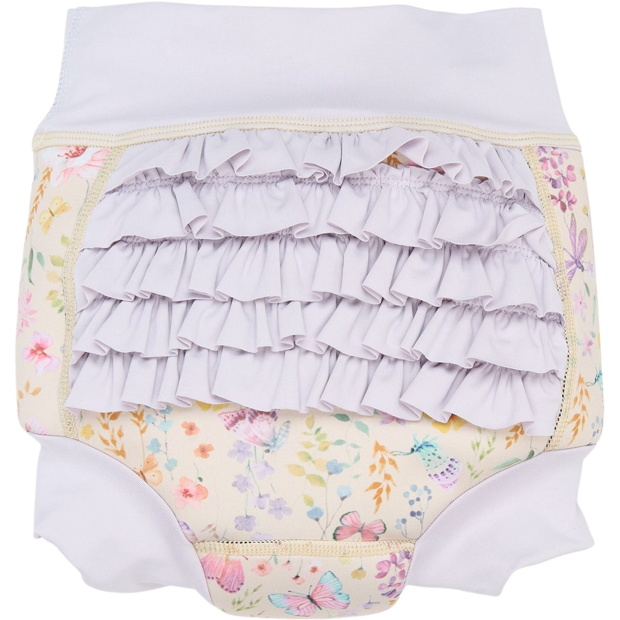 Mikk-Line Butterfly AOP Swim Baby Pant Frill AOP