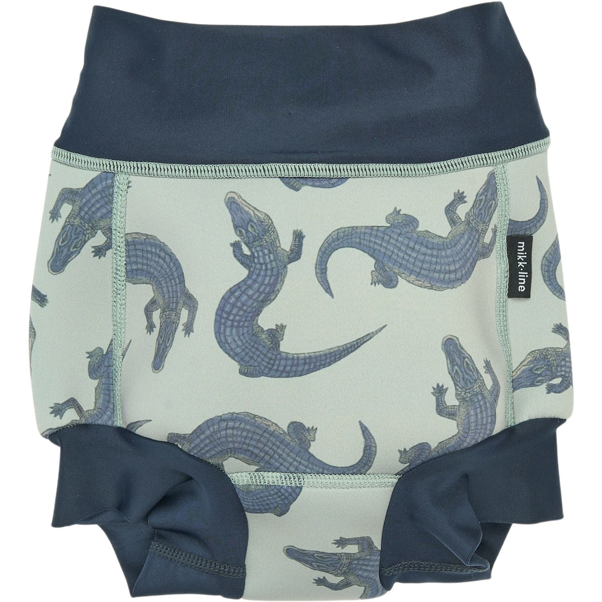 Mikk-Line Croco AOP Swim Baby Pant AOP