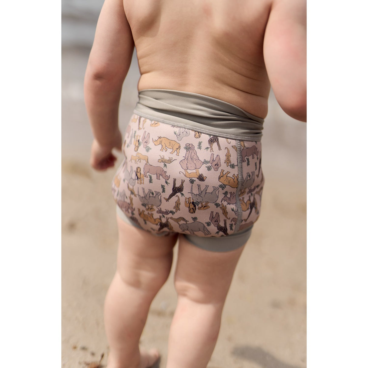 Mikk-Line Zoo AOP Swim Baby Pant AOP