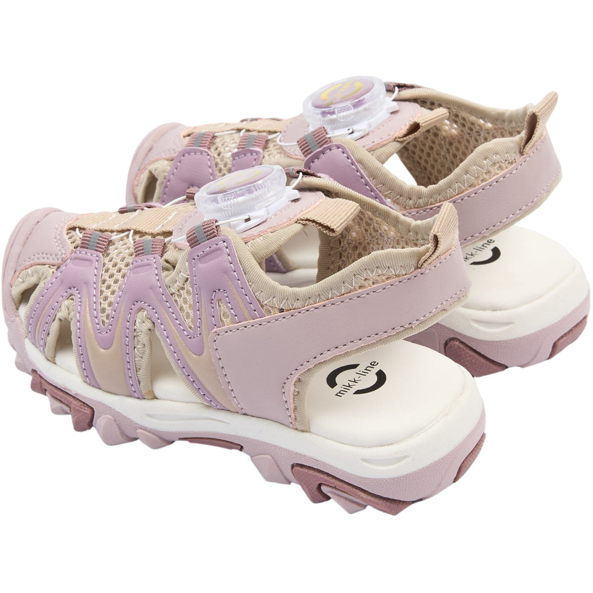 Mikk-Line Mauve Shadows Sandal Med Mesh