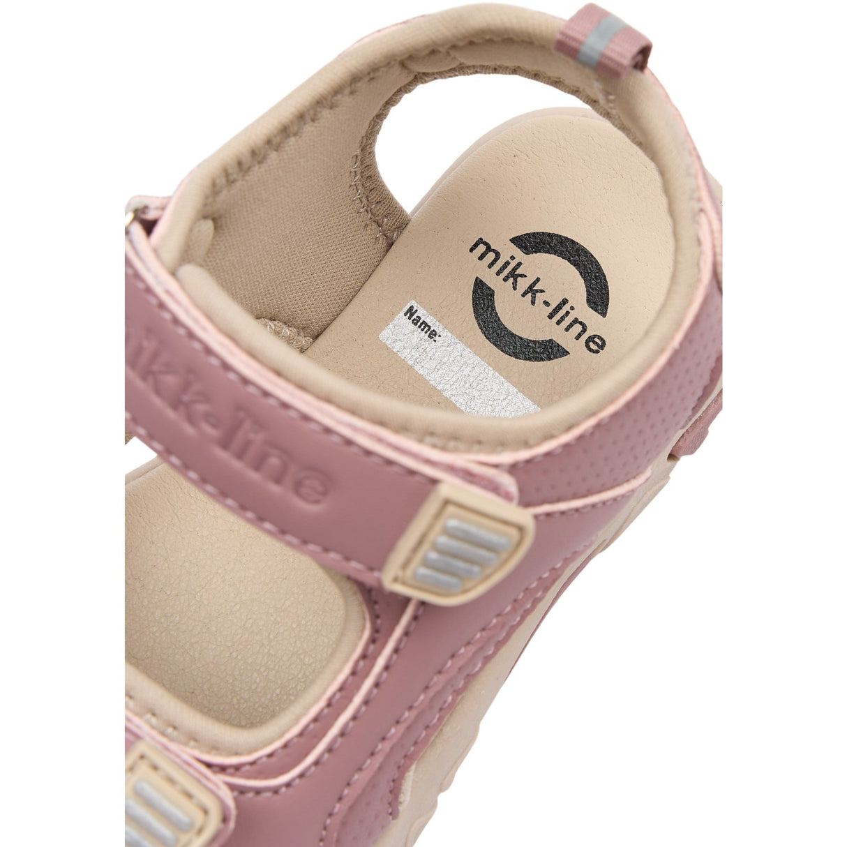 Mikk-Line Burlwood Sandal Med Kardborreband