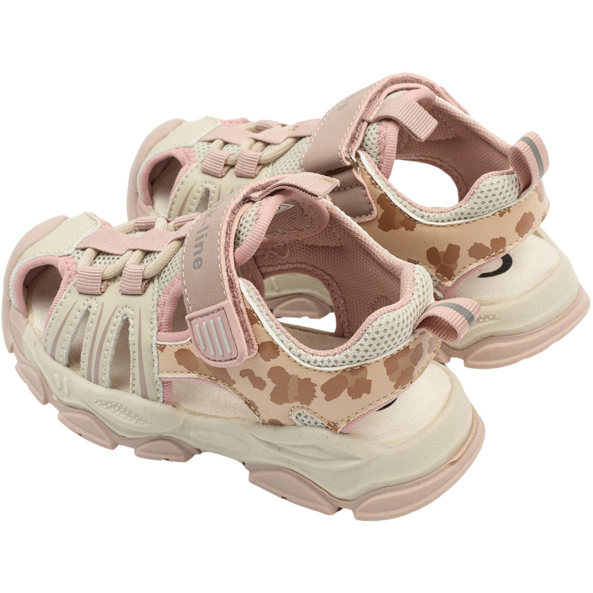 Mikk-Line Cinder Sandal Mesh Med Kardborreband